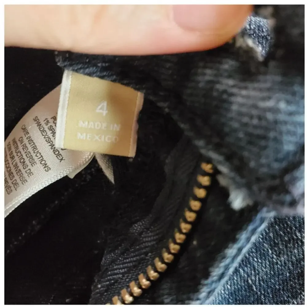 Michael Kors Midrise Tapered Jeans Size 4‎